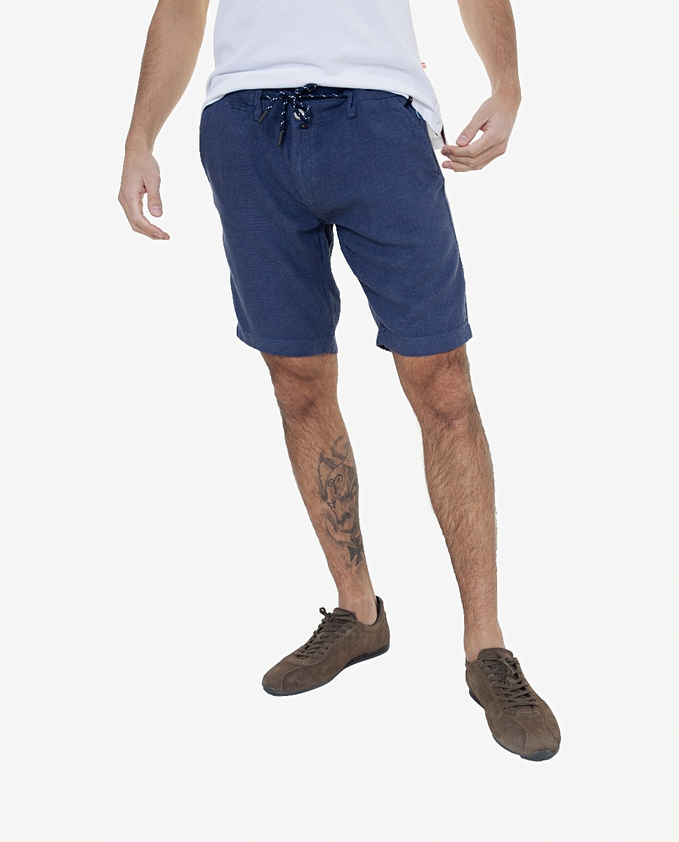 Imagen 0 de Bermuda con cinturilla goma de hombre