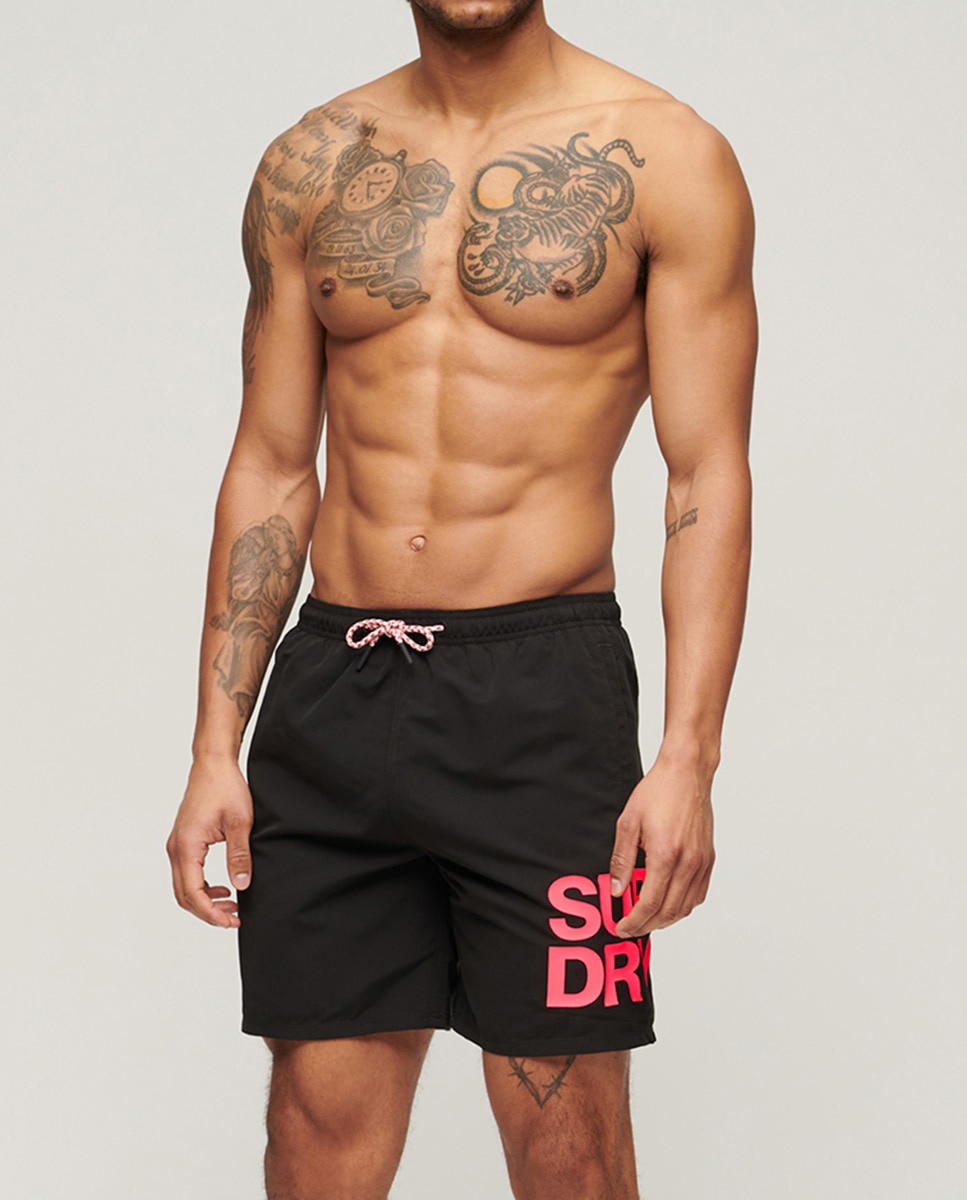 Imagen 0 de Bañador Sportswear con logo 43,2 cm de hombre