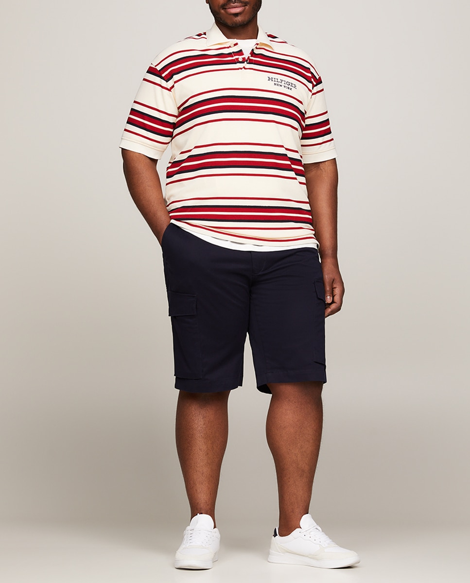 Imagen 0 de Bermuda de algodón estilo cargo  de hombre tallas grandes