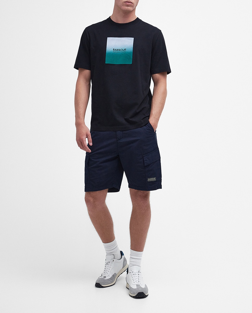 Imagen 0 de Pantalón corto de hombre de corte regular fit y bolsillos laterales