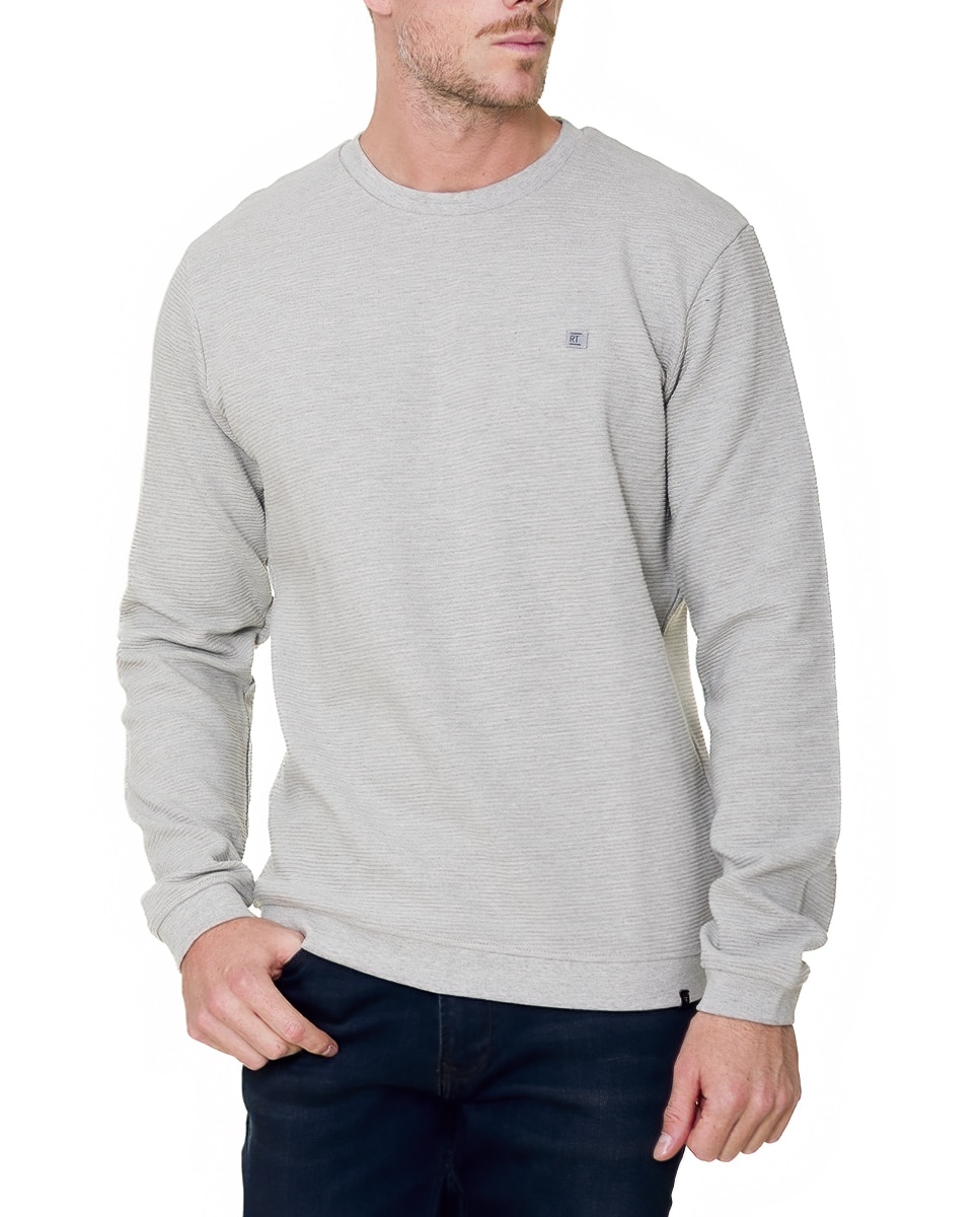 Imagen 0 de Jersey fantasía geométricos Gris