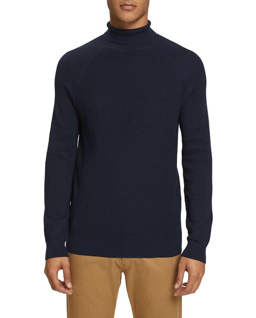 Imagen 0 de Jersey básico de hombre algodón cuello vuelto