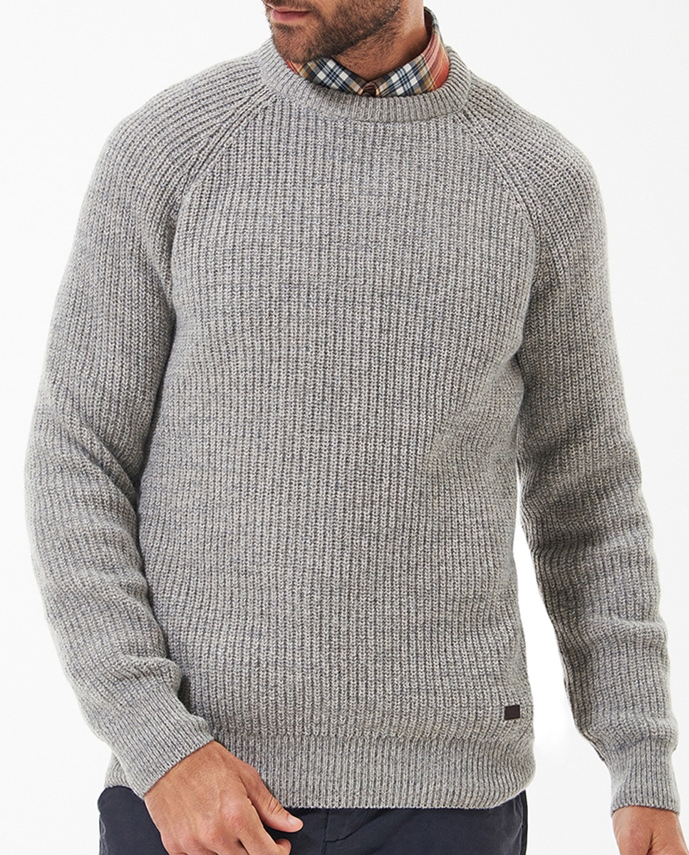 Imagen 0 de Jersey de hombre de manga larga y cuello redondo