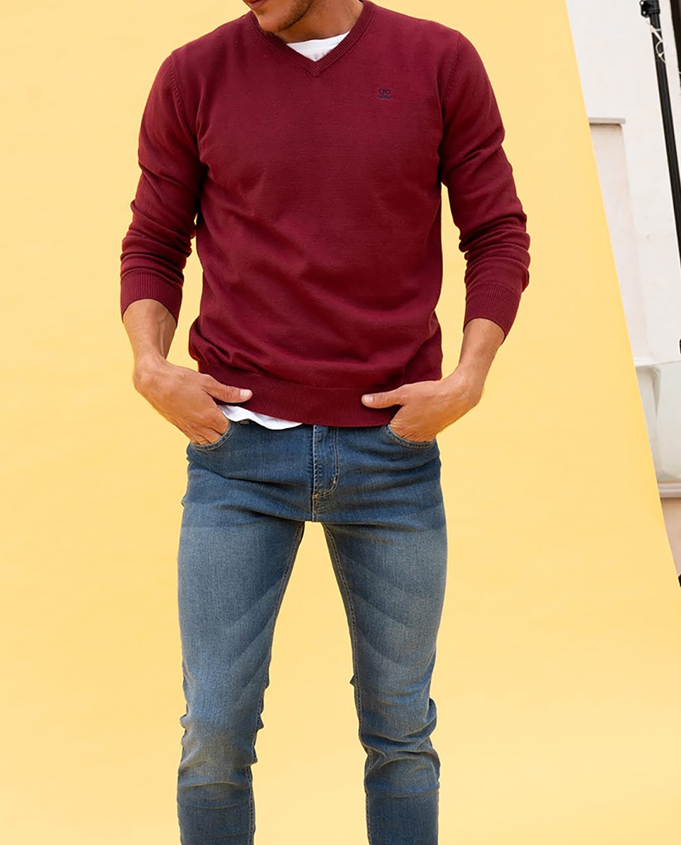 Imagen 0 de Jersey cuello pico