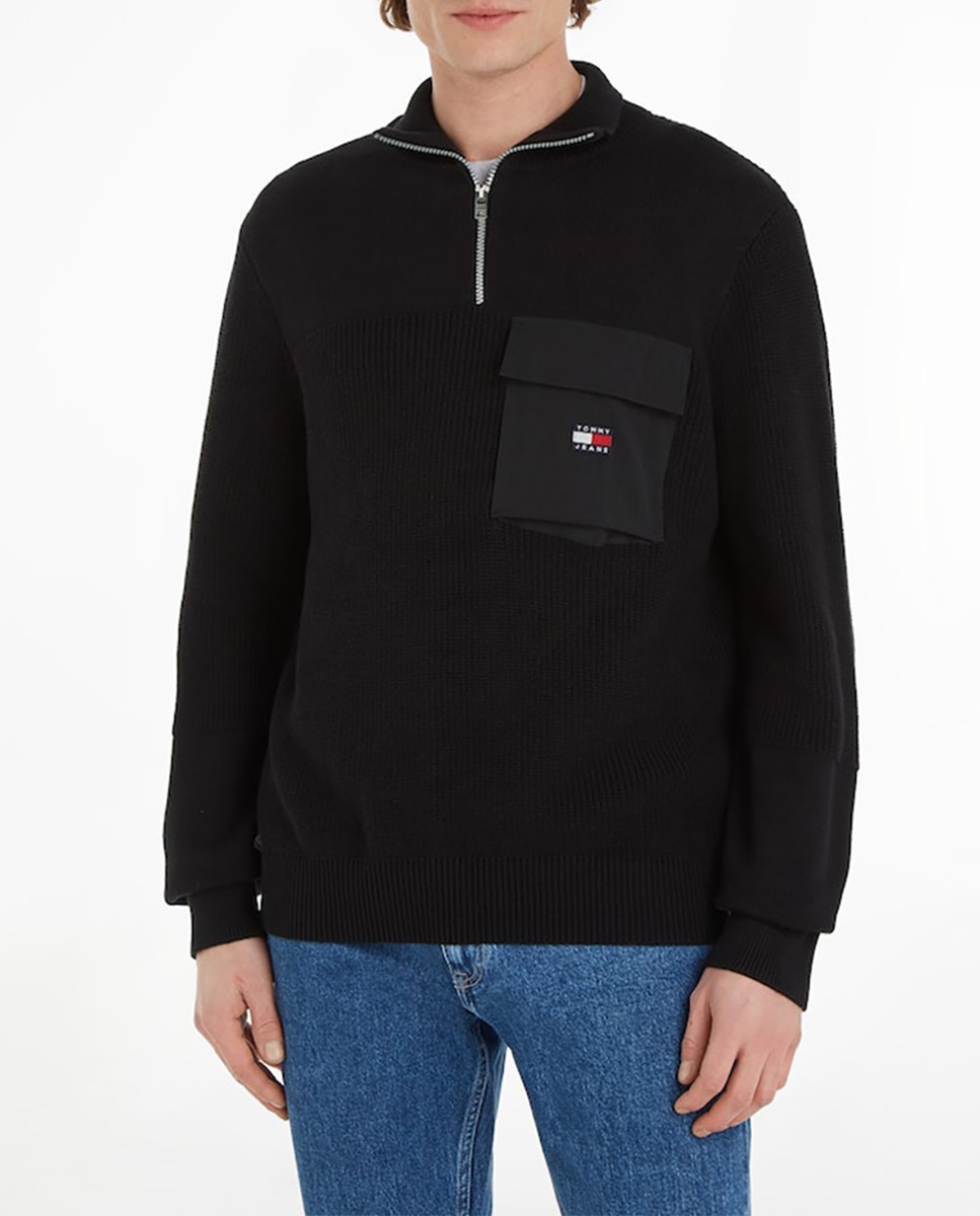 Imagen 0 de Jersey de hombre fit regular con bolsillo a contraste