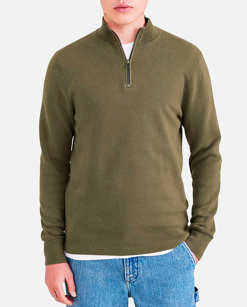 Jersey de hombre de cuello redondo de algodón — oferta en Primeriti