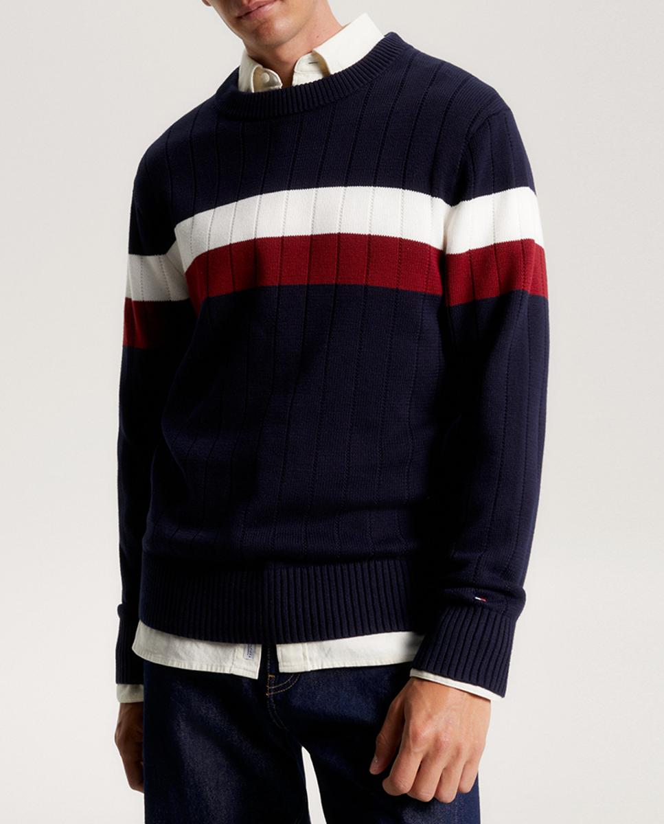 Imagen 0 de Jersey de hombre con cuello redondo