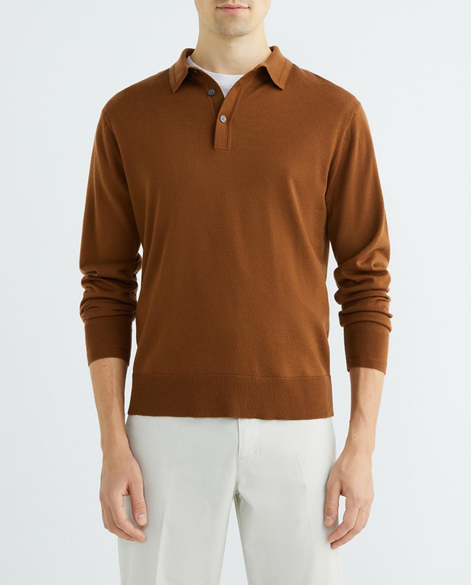 Imagen 0 de Jersey de hombre con cuello polo