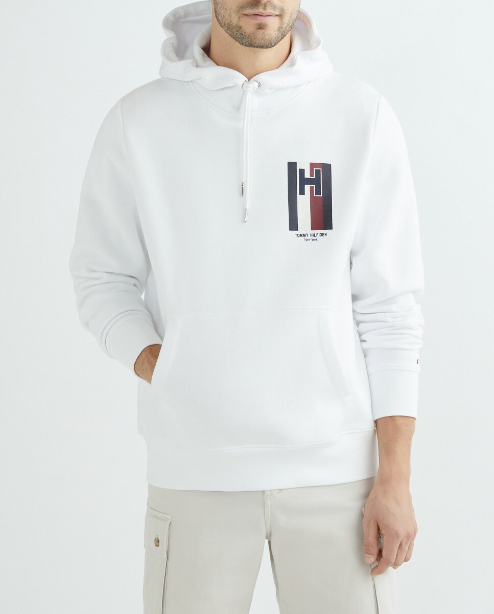 Imagen 0 de Sudadera con capucha de hombre con logo en el pecho
