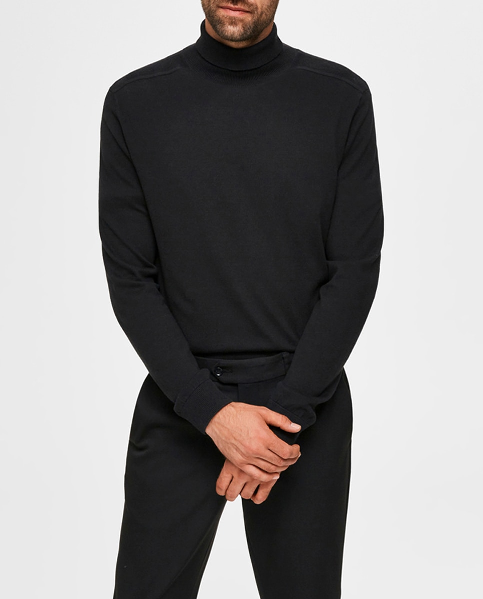 Imagen 0 de Jersey de hombre con cuello alto