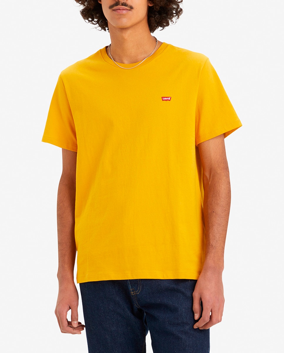Imagen 0 de Camiseta de hombre de manga corta con cuello redondo