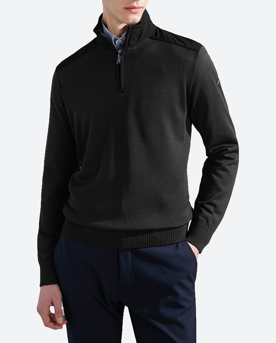 Imagen 0 de Jersey de hombre tallas grandes tallas grandes media cremallera