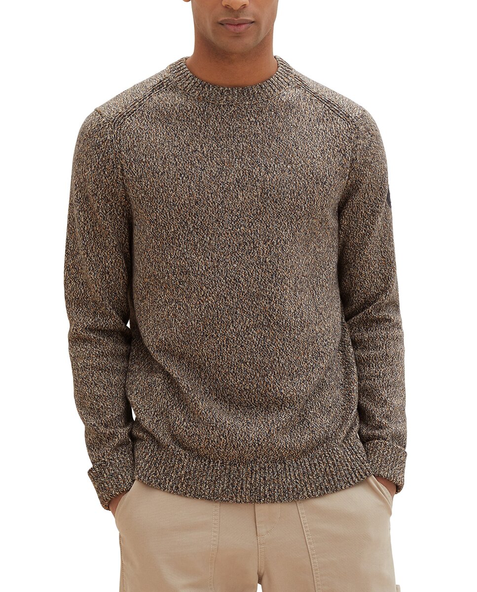 Imagen 0 de Jersey de hombre con cuello redondo