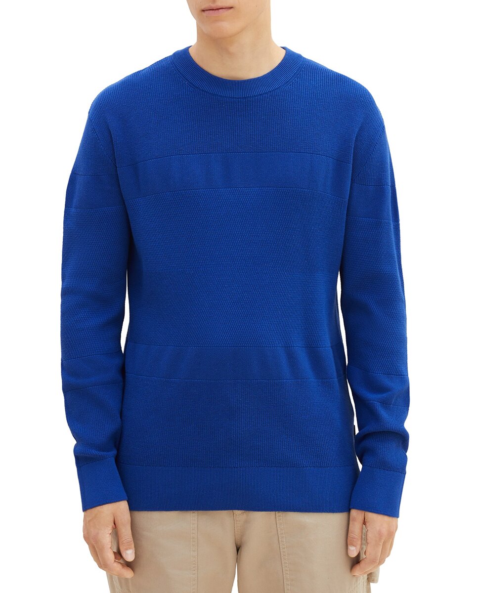 Imagen 0 de Jersey de hombre con cuello redondo