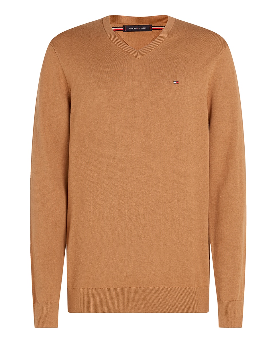 Imagen 0 de Jersey de hombre con cuello de pico