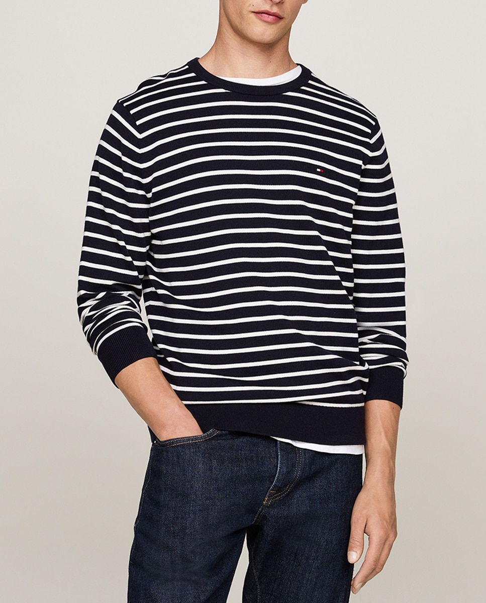 Imagen 0 de Jersey de hombre con cuello redondo