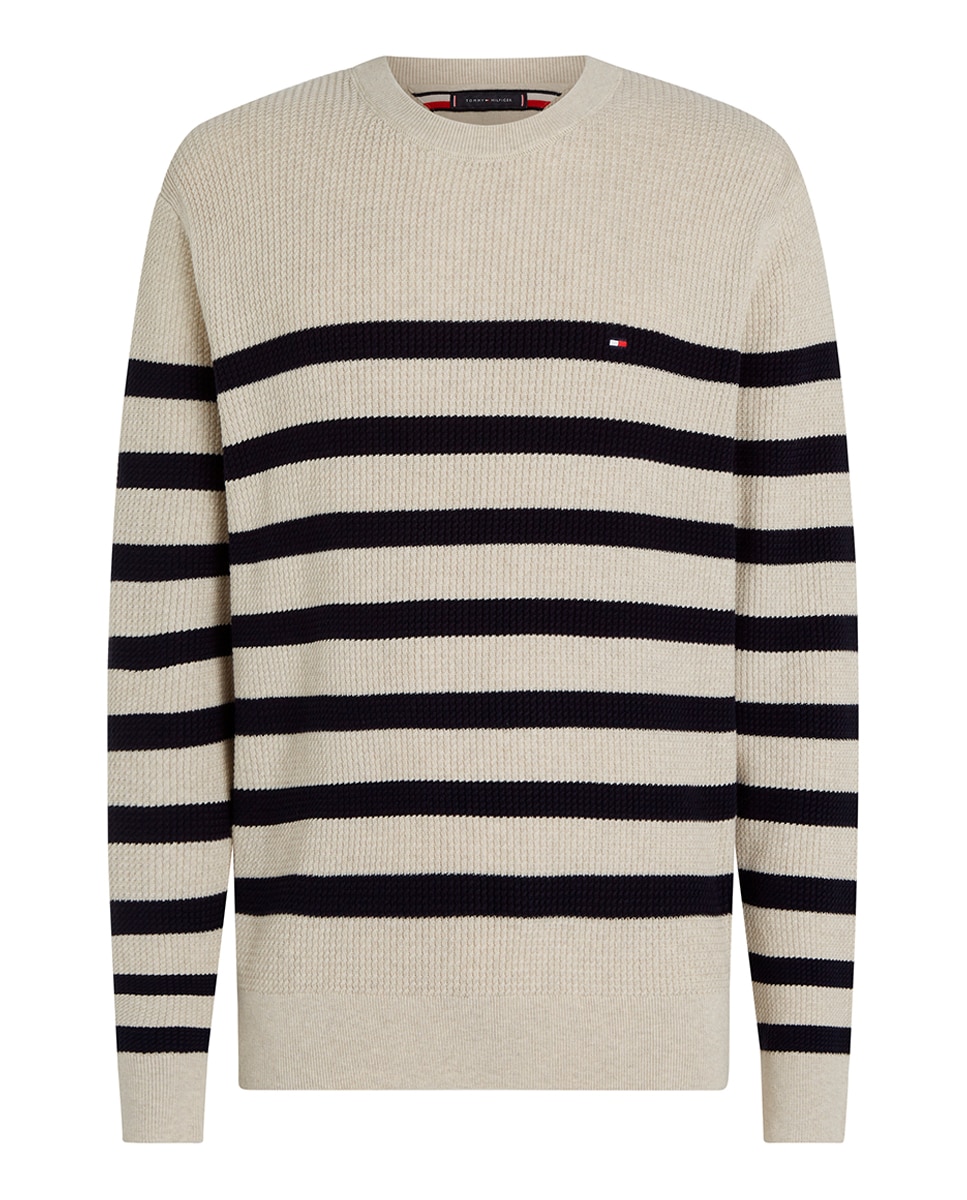 Imagen 0 de Jersey de punto de hombre con cuello redondo
