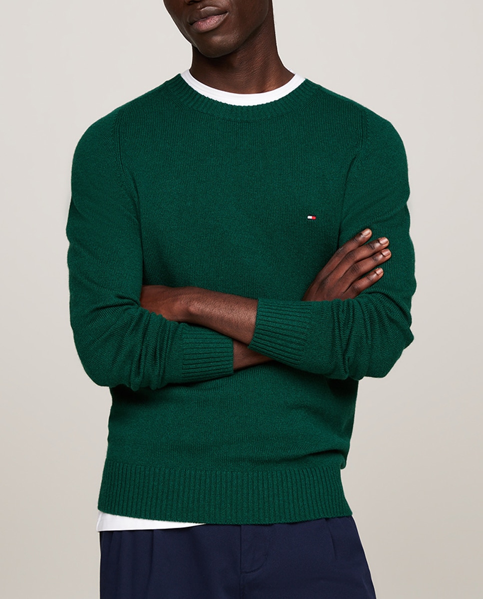 Imagen 0 de Jersey de hombre en lana de merino