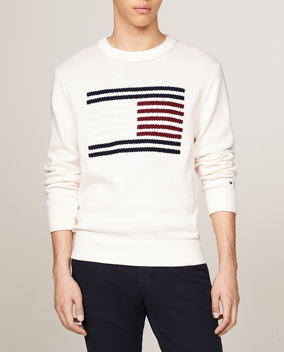 Imagen 0 de Jersey de hombre con cuello redondo