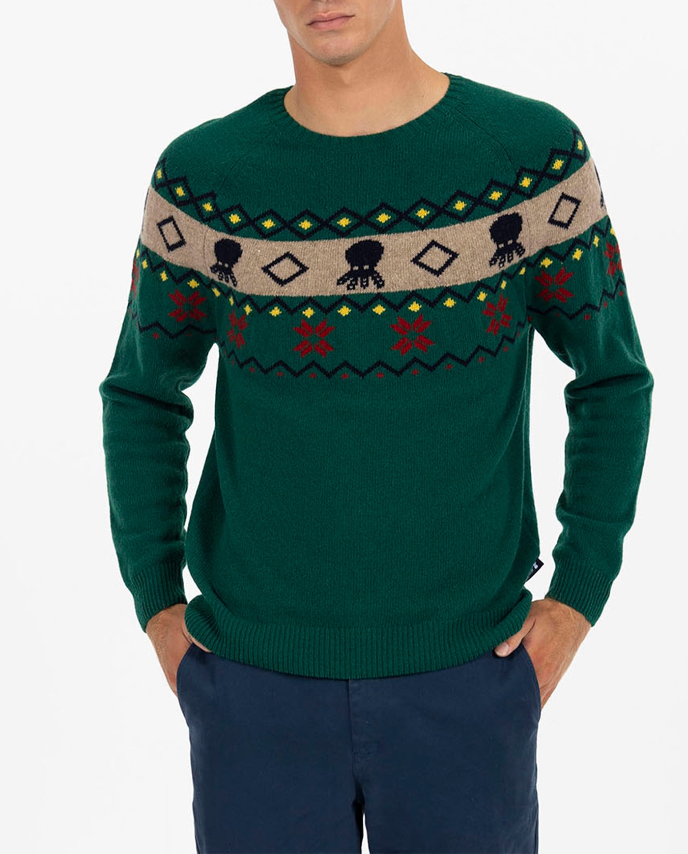 Imagen 0 de Jersey de punto grecas vintage