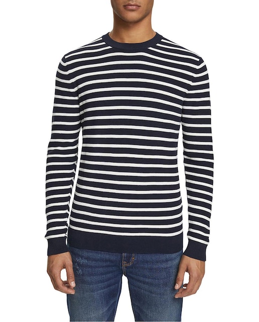 Imagen 0 de Jersey de hombre cuello redondo rayas