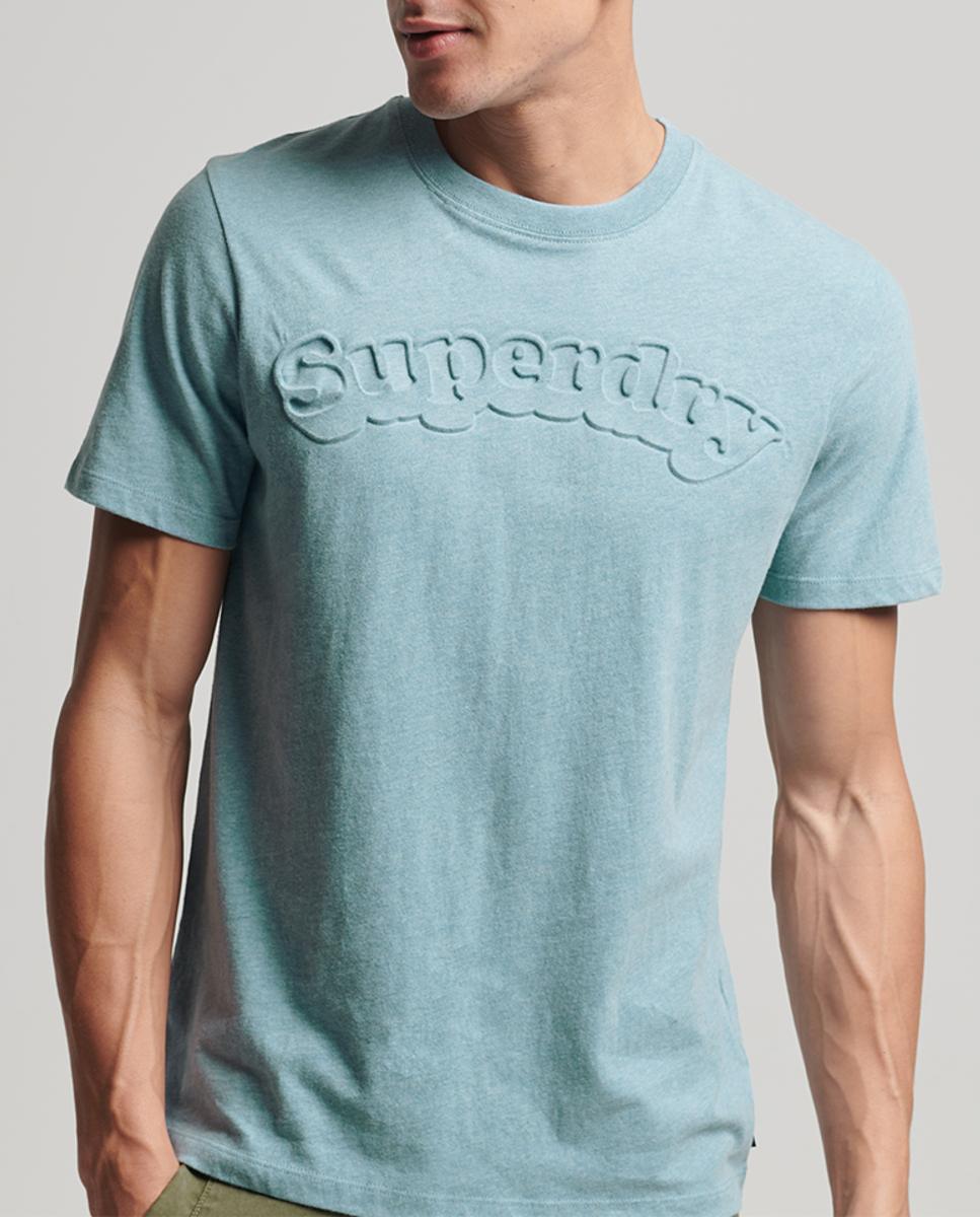 Camiseta de hombre de manga corta con logotipo en relieve Cooper Classic — oferta en Primeriti