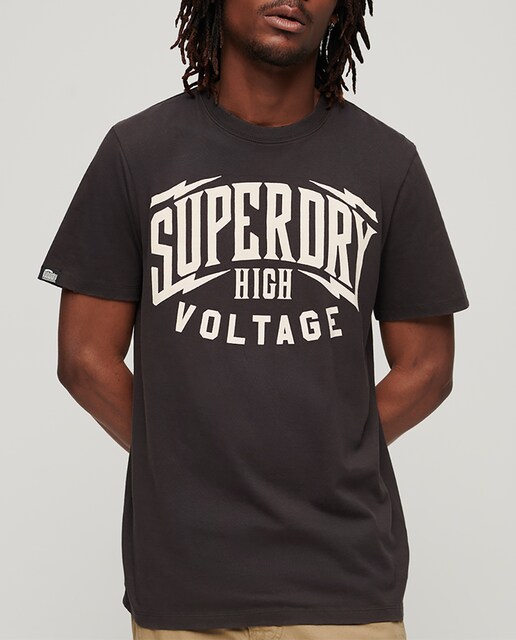 Imagen 0 de Camiseta de hombre gráfica Blackout Rock