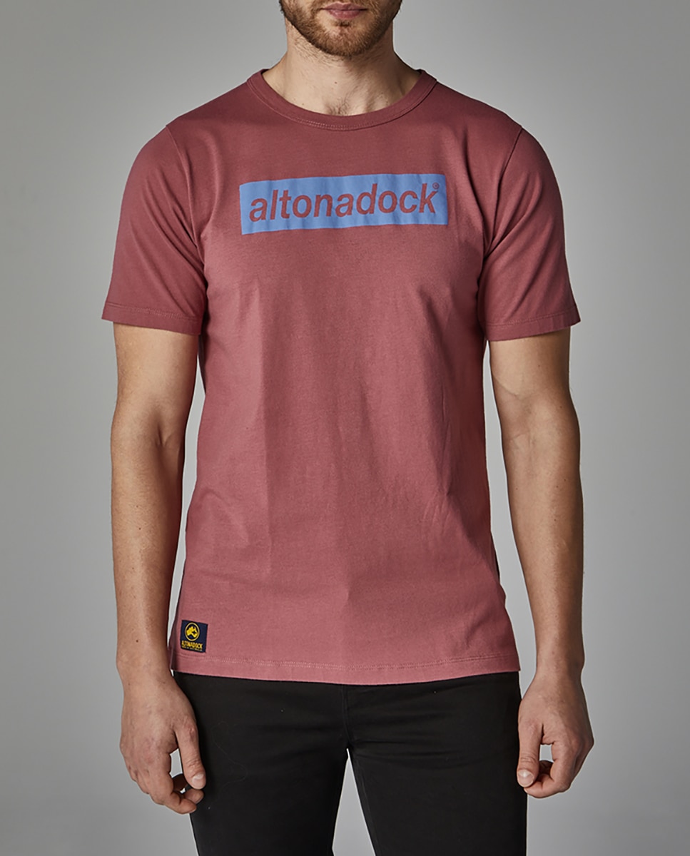 Imagen 0 de Camiseta de hombre manga corta con logo frontal