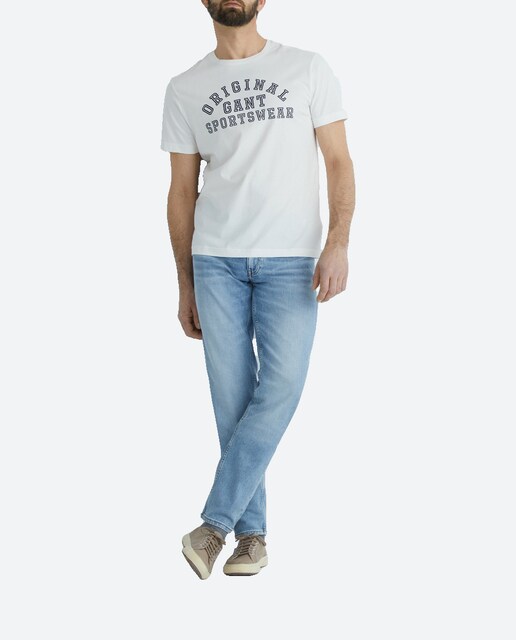 Imagen 0 de Camiseta de hombre de cuello redondo y manga corta