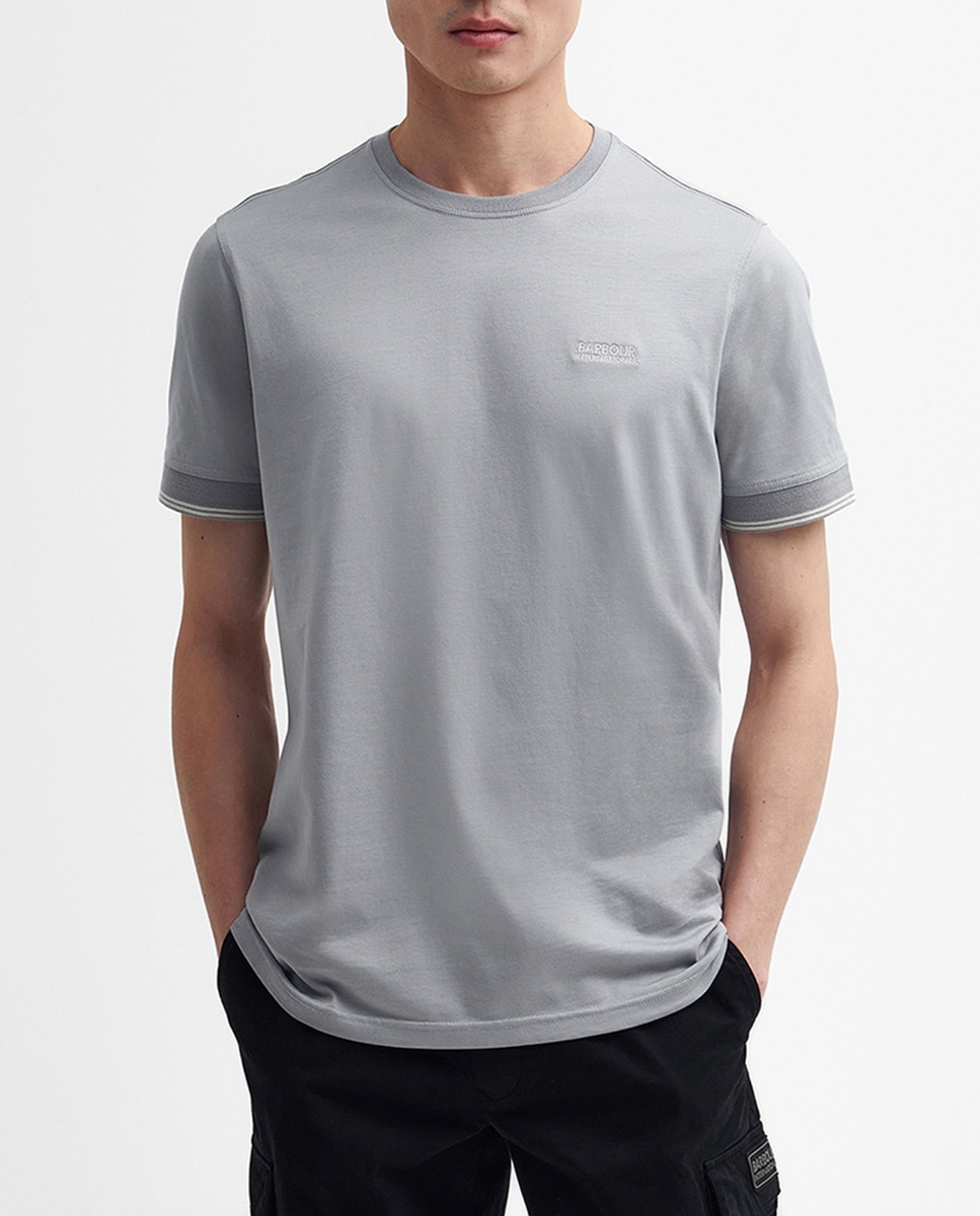 Imagen 0 de Camiseta de hombre de manga corta con bordado de la marca