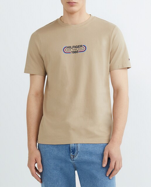 Imagen 0 de Camiseta de manga corta con branding frontal al relieve