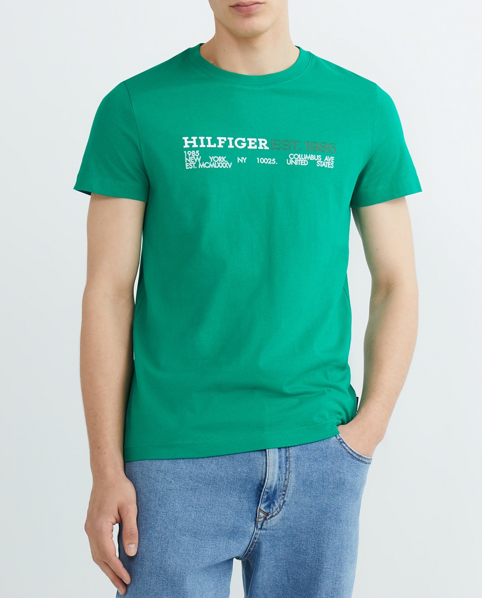 Imagen 0 de Camiseta de manga corta con branding frontal impreso