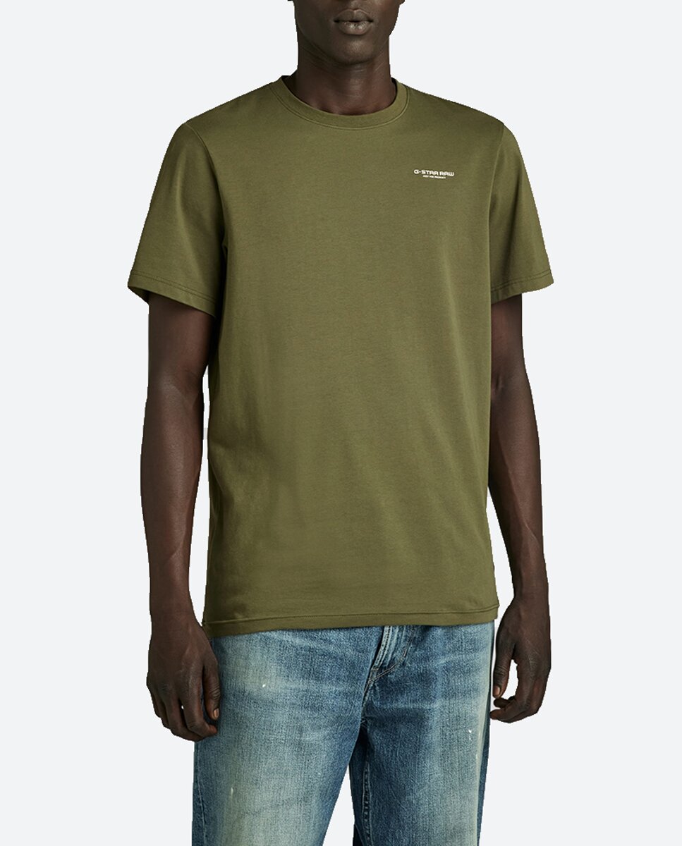 Imagen 0 de Camiseta Base de hombre en algodón orgánico slim  manga corta