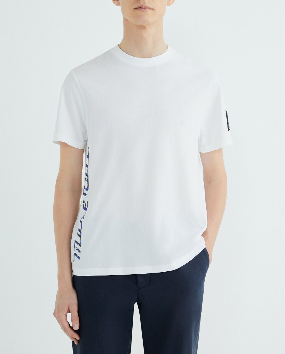 Imagen 0 de Camiseta de hombre algodón orgánico manga corta