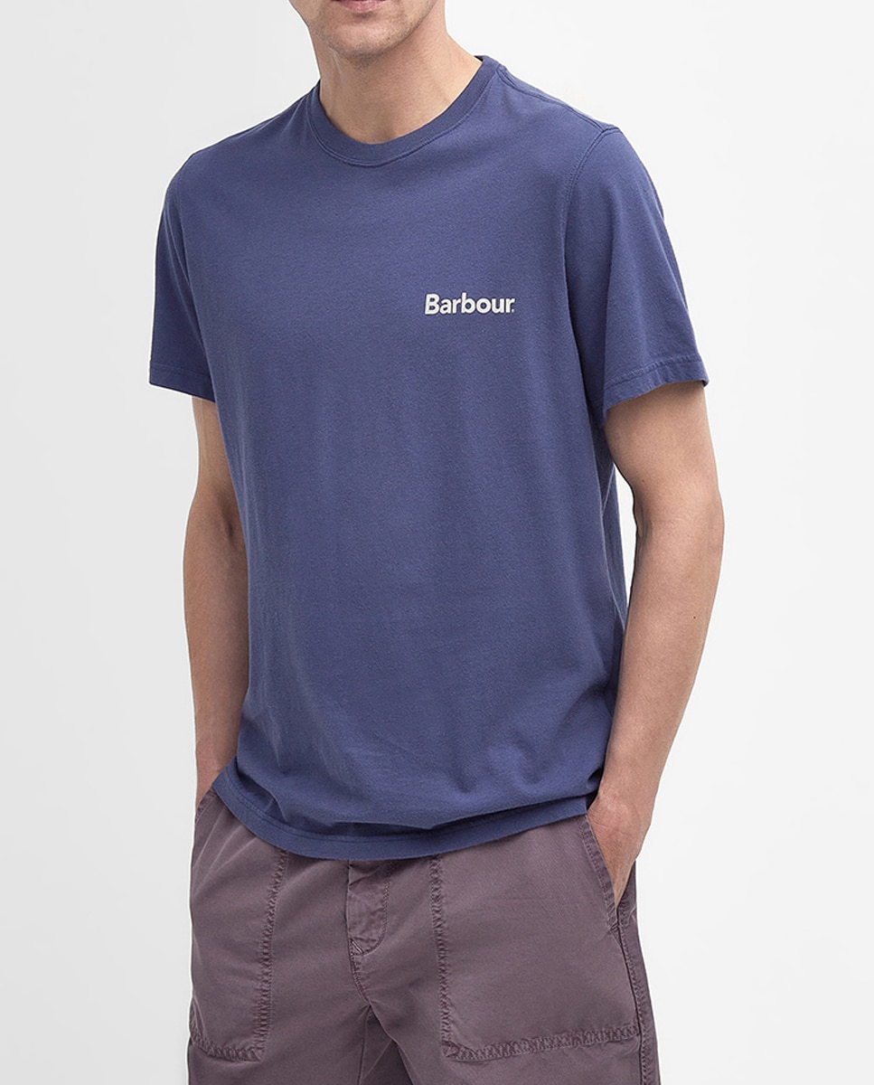 Imagen 0 de Camiseta de hombre de manga corta y cuello redondo