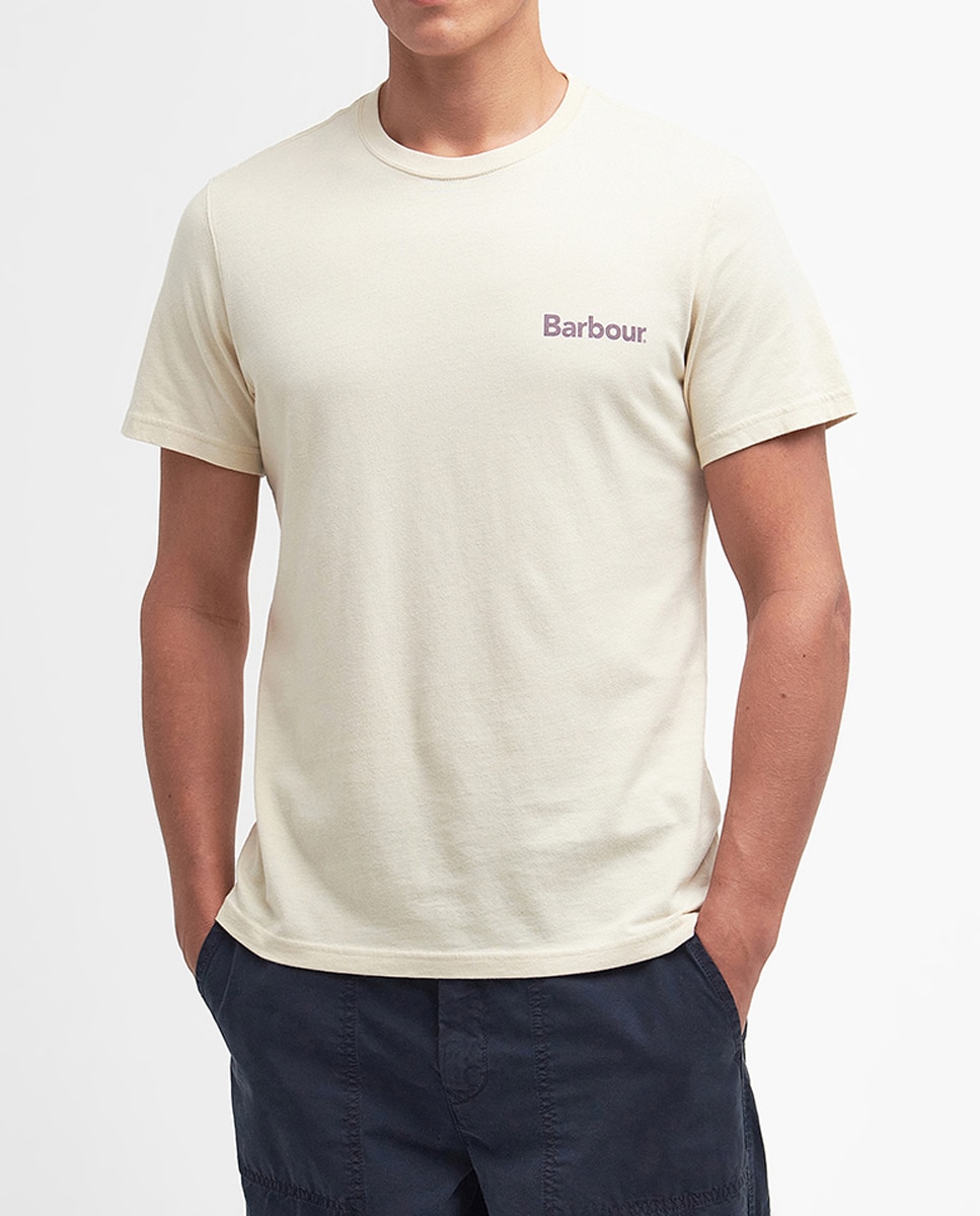 Imagen 0 de Camiseta de hombre de manga corta y cuello redondo