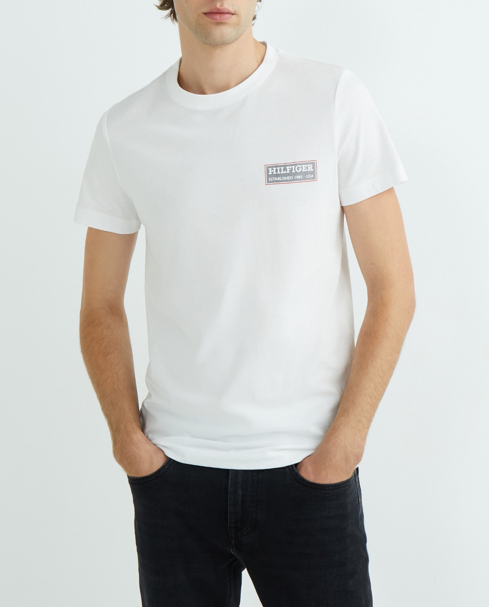 Imagen 0 de Camiseta de hombre slim fit de manga corta