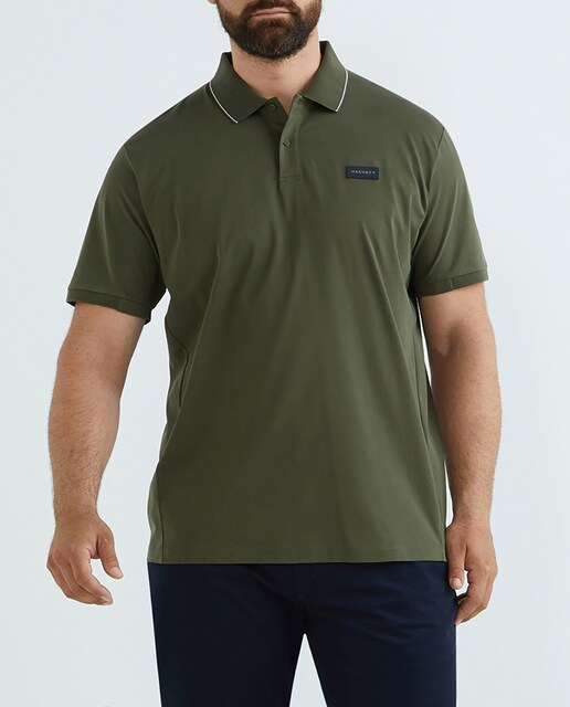 Imagen 0 de Polo de hombre classic fit de manga corta mercerizado tallas grandes