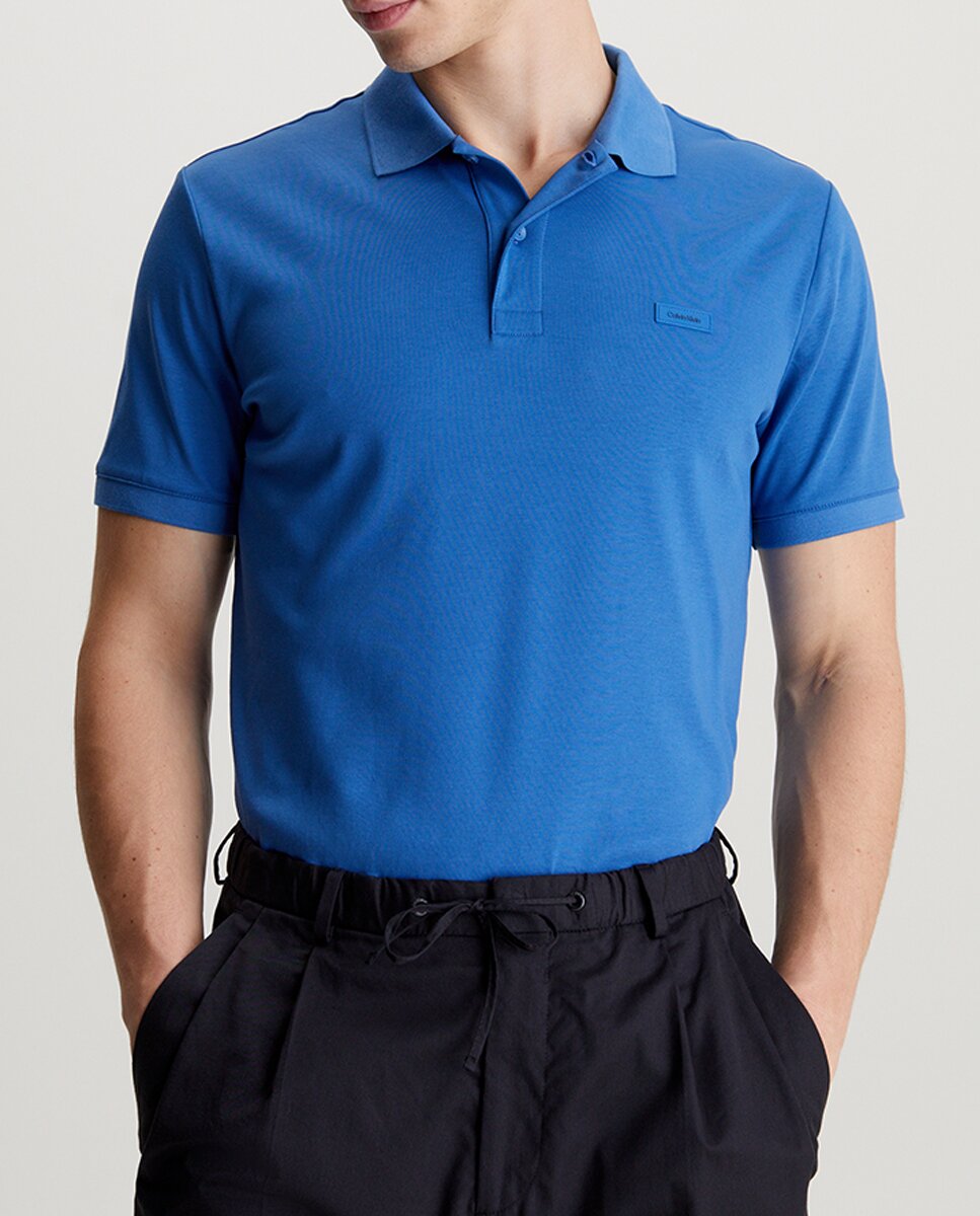 Imagen 0 de Camisa tipo polo slim de hombre