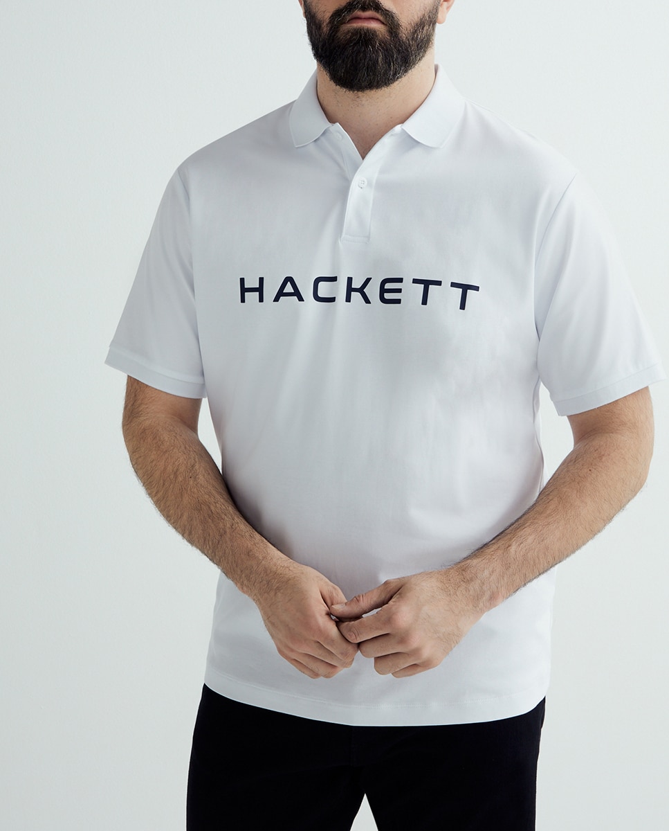 Imagen 0 de Polo de hombre básico Hackett Sport tallas grandes