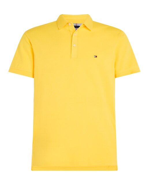 Imagen 0 de Polo liso de manga corta con fit slim