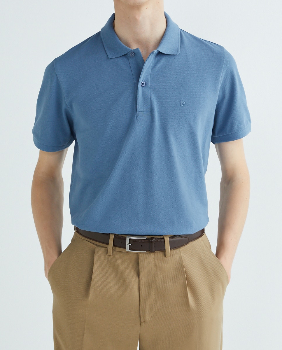 Imagen 0 de Polo básico pique de hombre