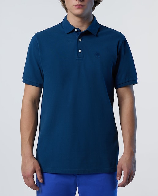 Imagen 0 de Polo de hombre algodón orgánico manga corta