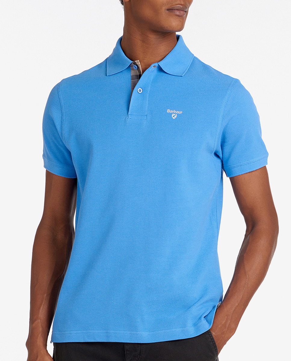 Imagen 0 de Polo de hombre de piqué de manga corta