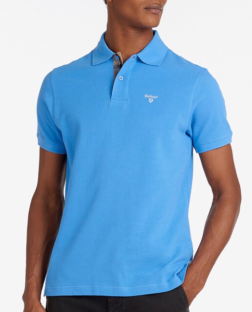 Imagen 0 de Polo de hombre de piqué de manga corta