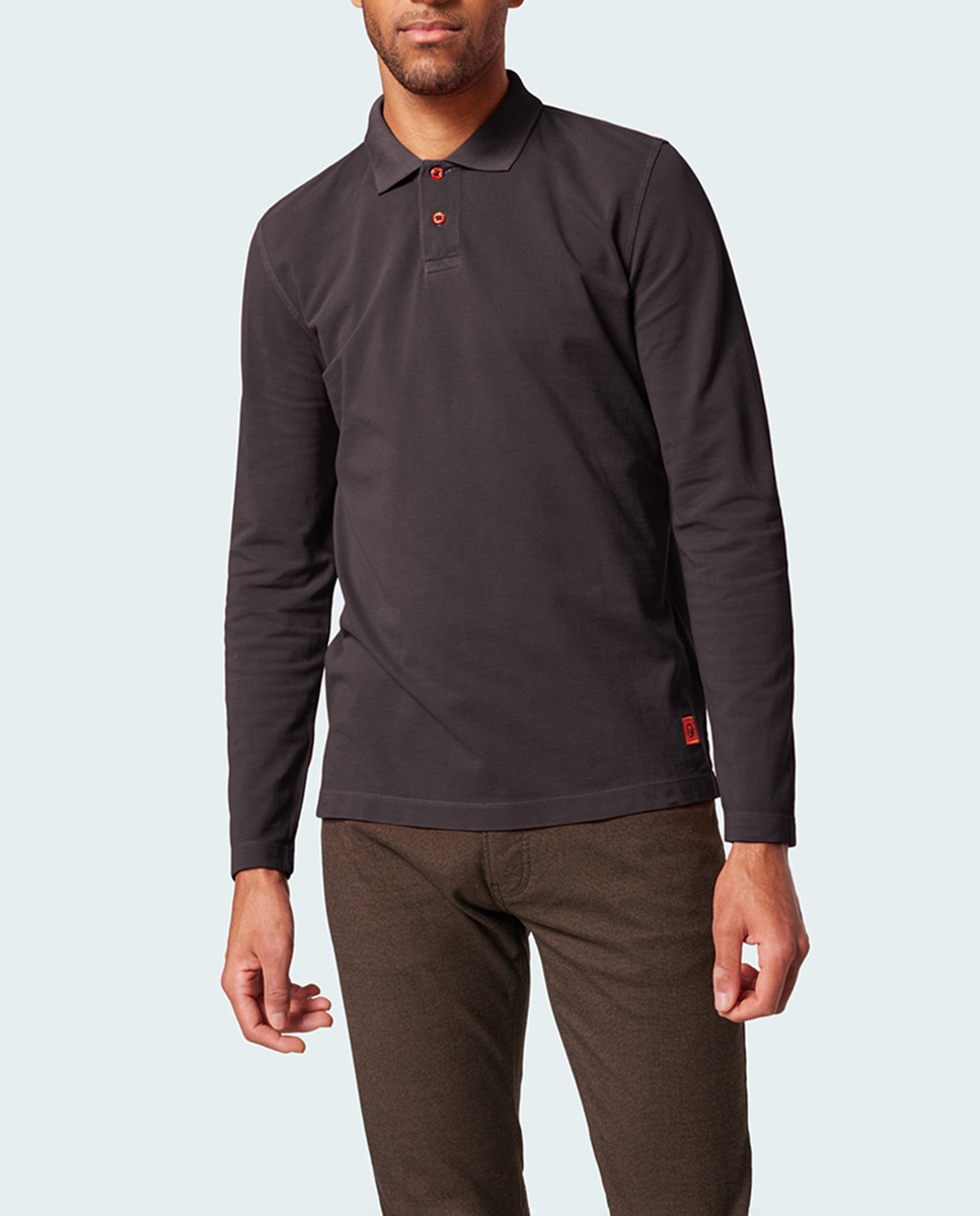 Imagen 0 de Polo de hombre en piqué lavado