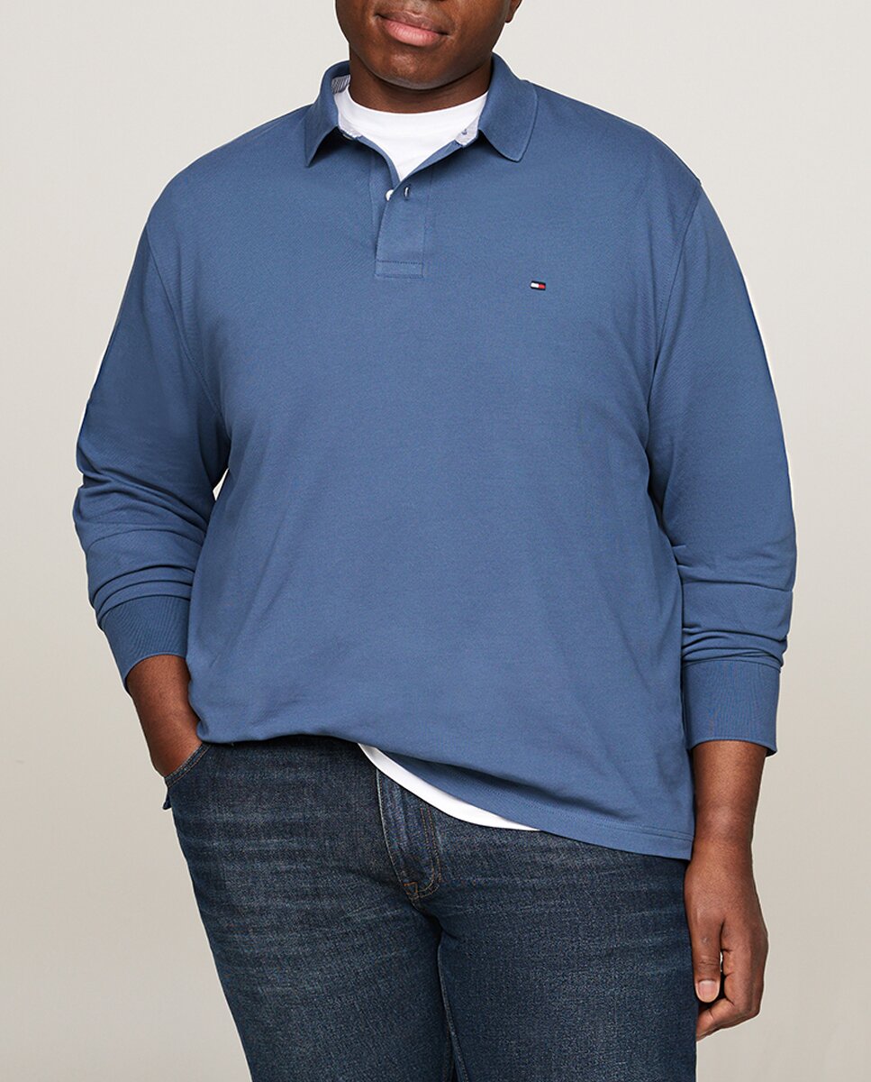 Imagen 0 de Polo de hombre Tommy Hilfiger de manga larga tallas grandes