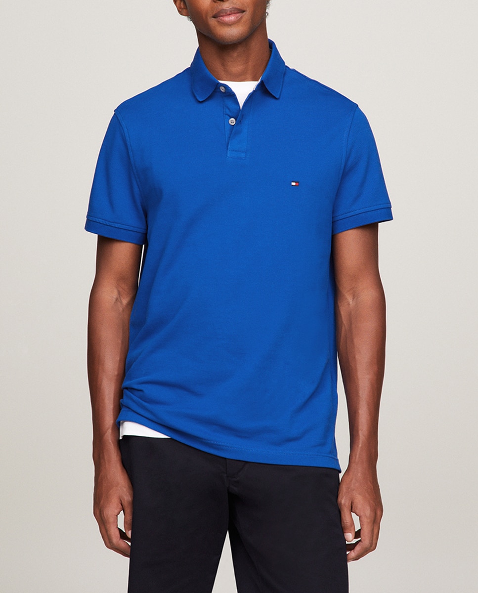 Imagen 0 de Polo de manga corta con fit regular hombre