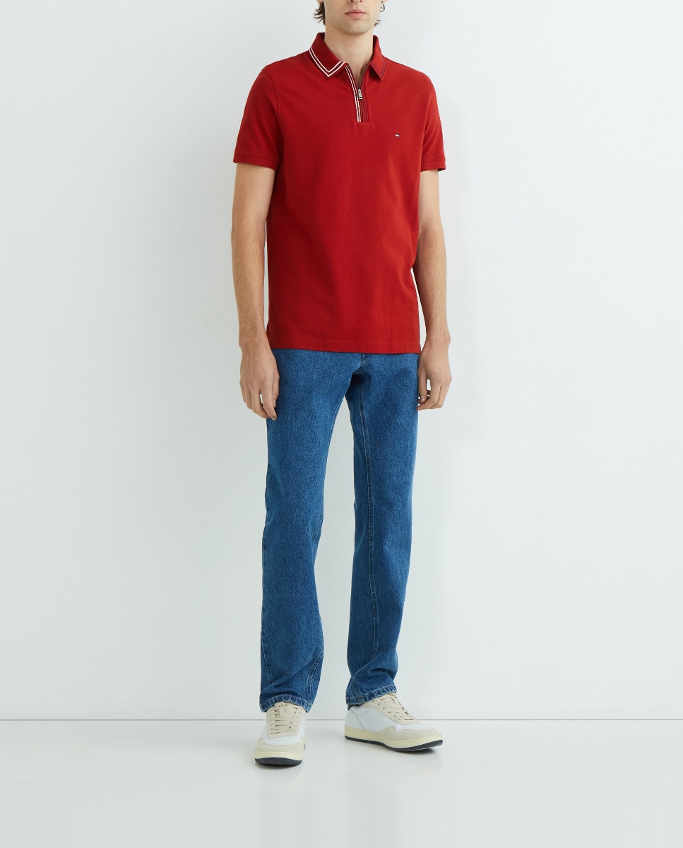 Imagen 0 de Polo de hombre Regular fit en piqué manga corta