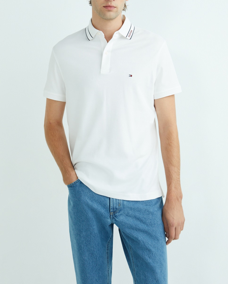 Imagen 0 de Polo de hombre Regular fit en piqué manga corta
